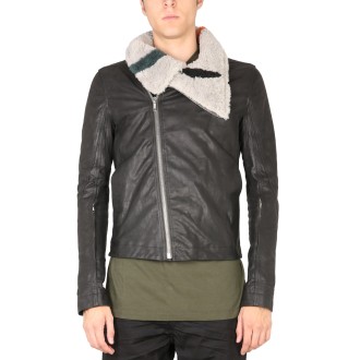 rick owens leather jacket