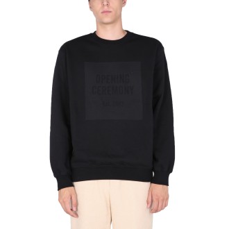 opening ceremony sweatshirt with logo box