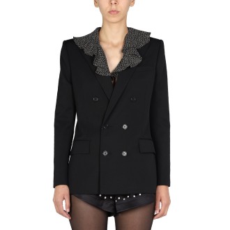 saint laurent double-breasted jacket