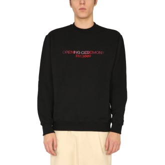 opening ceremony crew neck sweatshirt