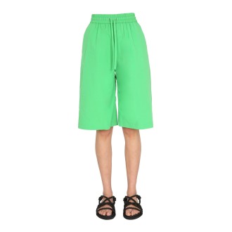 msgm poplin bermuda