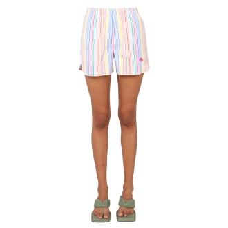 etro striped shorts