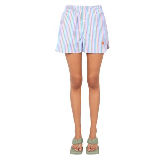 etro striped shorts