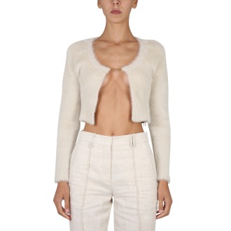 jacquemus cardigan la maille neve