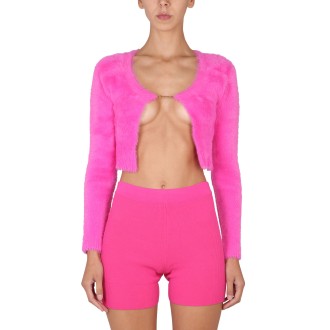 jacquemus cardigan la maille neve