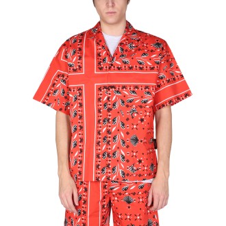 msgm paisley pattern shirt 
