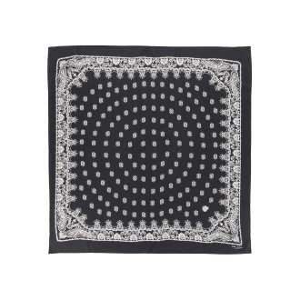 saint laurent silk scarf