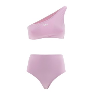 off-white one-shoulder bikini