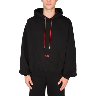 gcds sweatshirt with rubber logo