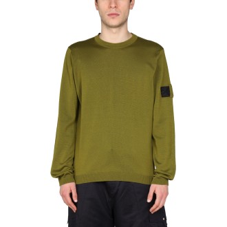 stone island shadow project logo patch jersey