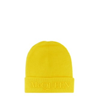 alexander mcqueen hat with logo