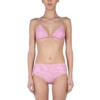 etro paisley pattern bikini