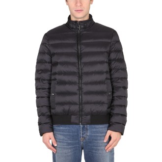 belstaff jacket with logo patch