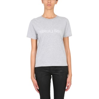 saint laurent crewneck t-shirt