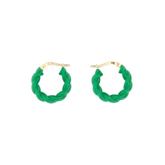 bottega veneta twist earrings