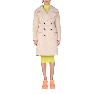 bottega veneta regular fit coat