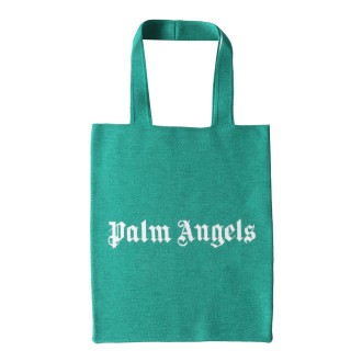 palm angels logo shopper bag 