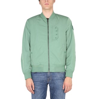 belstaff jacket with logo patch