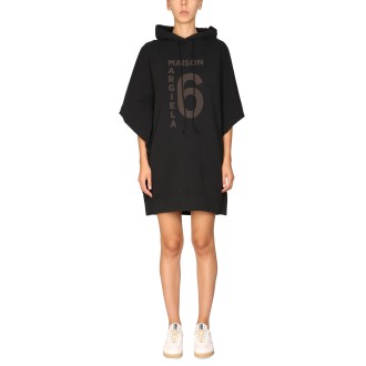 mm6 maison margiela hooded dress