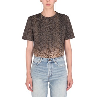saint laurent crew neck t-shirt