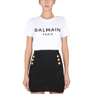 balmain crewneck t-shirt