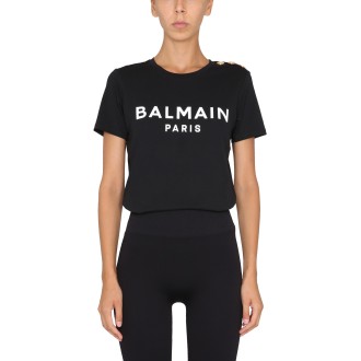 balmain t-shirt with logo