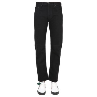 off-white jeans con stampa logo 