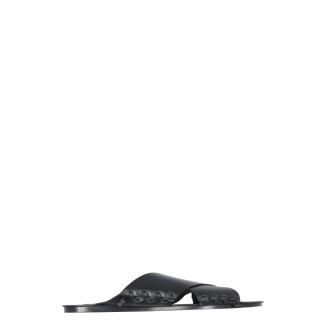 jil sander leather sandals