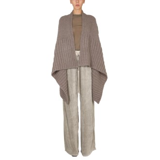 rick owens mohair blend cardigan