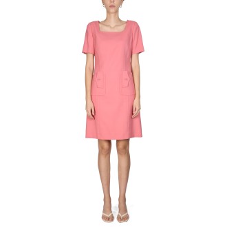 boutique moschino wool dress