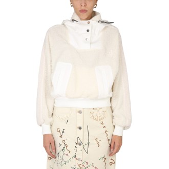 jw anderson felpa con cappuccio