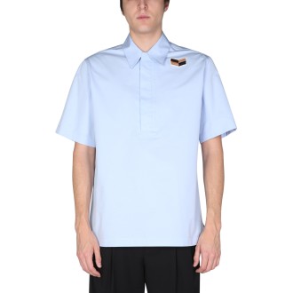 jil sander poplin polo shirt 