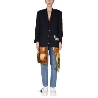 1/off jacket with scarf