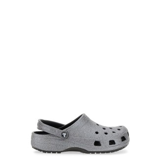 crocs clog with glitter