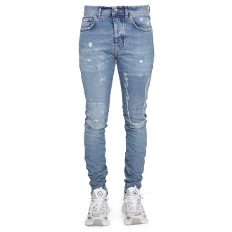 purple brand jeans in denim