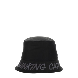 off-white bucket hat with logo