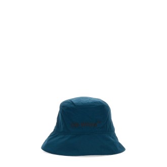 off-white bucket hat with logo