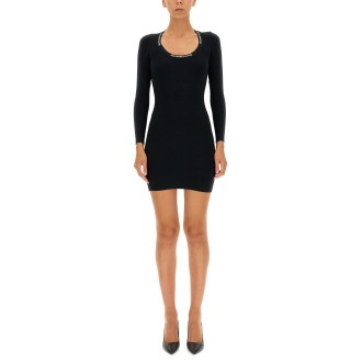 alexanderwang.t jacquard logo dress