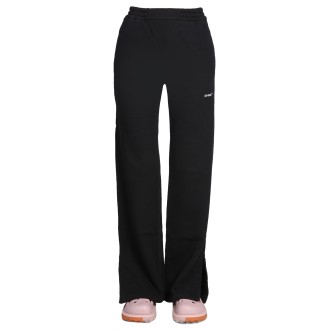 off-white wide leg jogging pants