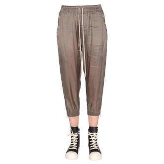 rick owens cropped jogging trousers
