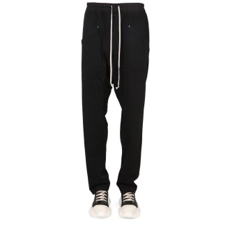 rick owens drkshdw pants with elastic