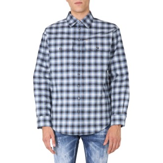 dsquared oversize fit shirt