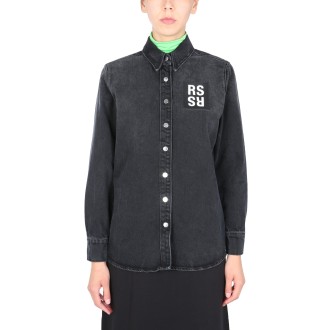 raf simons slim fit shirt