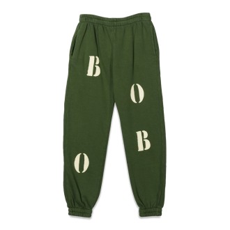 bobo choses bobo white jogging pants