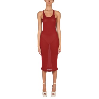 saint laurent jersey tank top dress