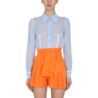 moschino slim fit shirt