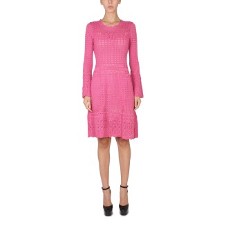 boutique moschino wool blend dress