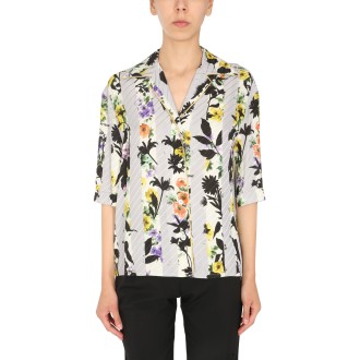 off-white striped bowling shirt