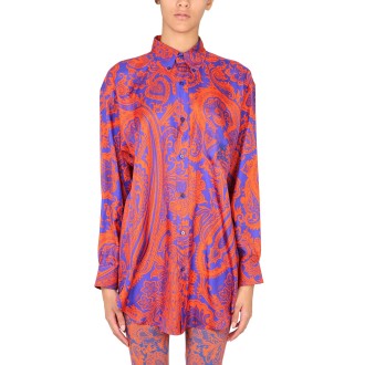 etro paisley print shirt