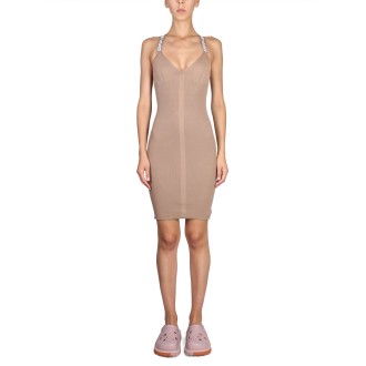 off-white longuette dress